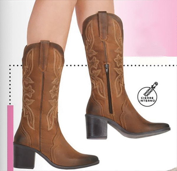 BOTAS VAQUERAS CON TACON