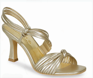 Zapatilla con Detalle de Nudo