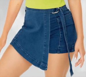 SHORT FALDA DE MEZCLILLA