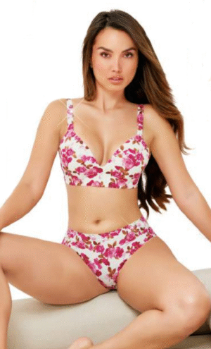 Conjunto de Lencería Floral