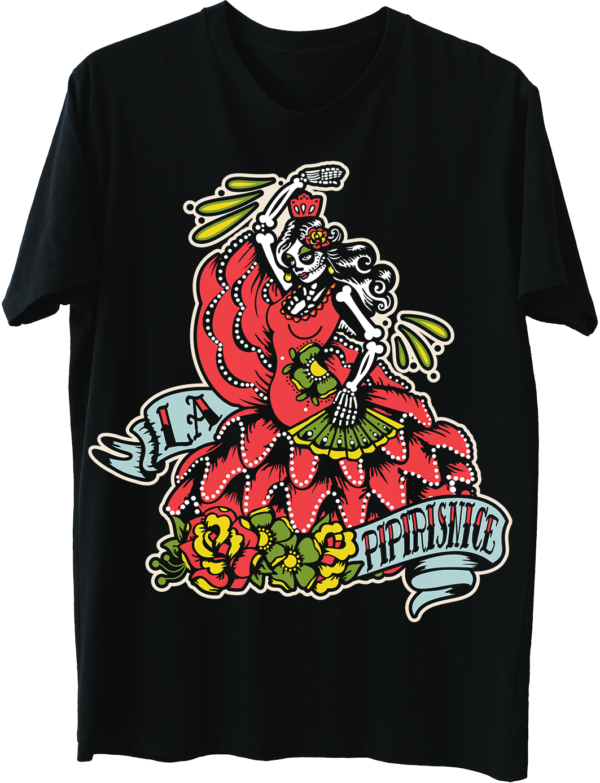 PLAYERA HALLOWEEN DIA DE MUERTOS 4