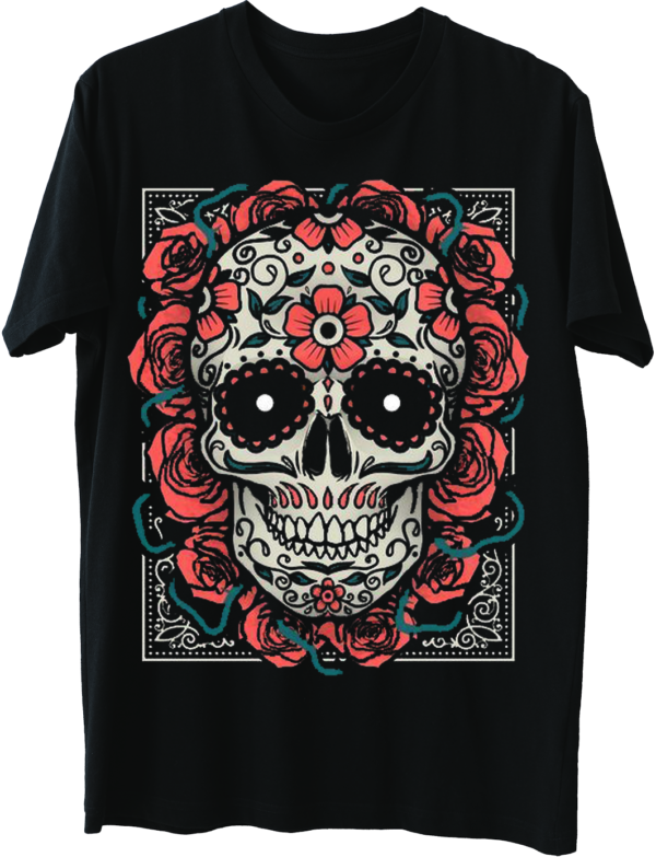 PLAYERA HALLOWEEN DIA DE MUERTOS 15