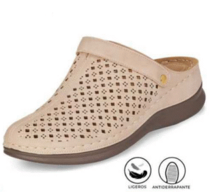 ZAPATOS ZUECOS DE PIEL