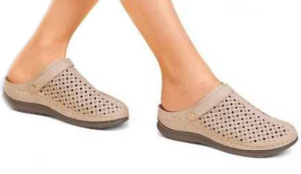 ZAPATOS ZUECOS DE PIEL