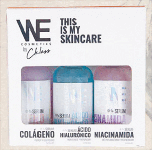 SUPER SET 3 SUEROS KIT COLAGENO,ACIDO HIALURONICO, NIACINAMIDA