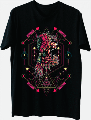 PLAYERA ESTAMPADA CUELLO REDONDO