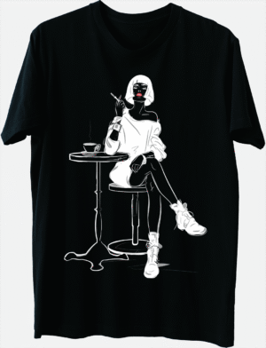 PLAYERA ESTAMPADA CUELLO REDONDO