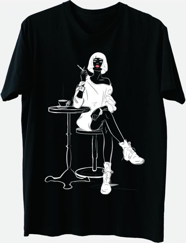 PLAYERA ESTAMPADA CUELLO REDONDO