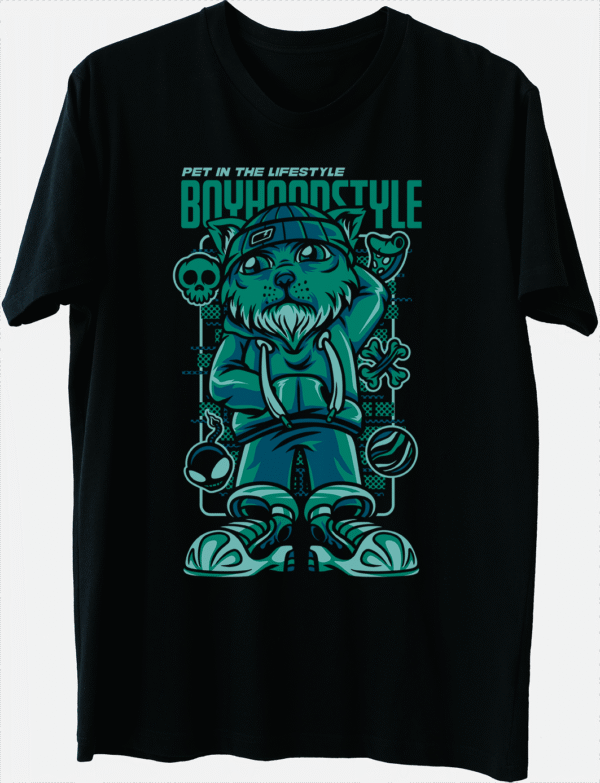 PLAYERA ESTAMPADA CUELLO REDONDO