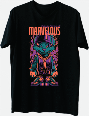 PLAYERA ESTAMPADA CUELLO REDONDO