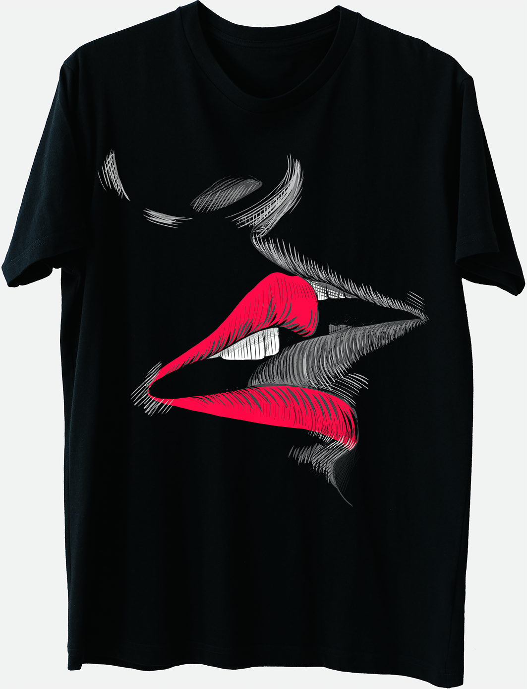 PLAYERA ESTAMPADA CUELLO REDONDO