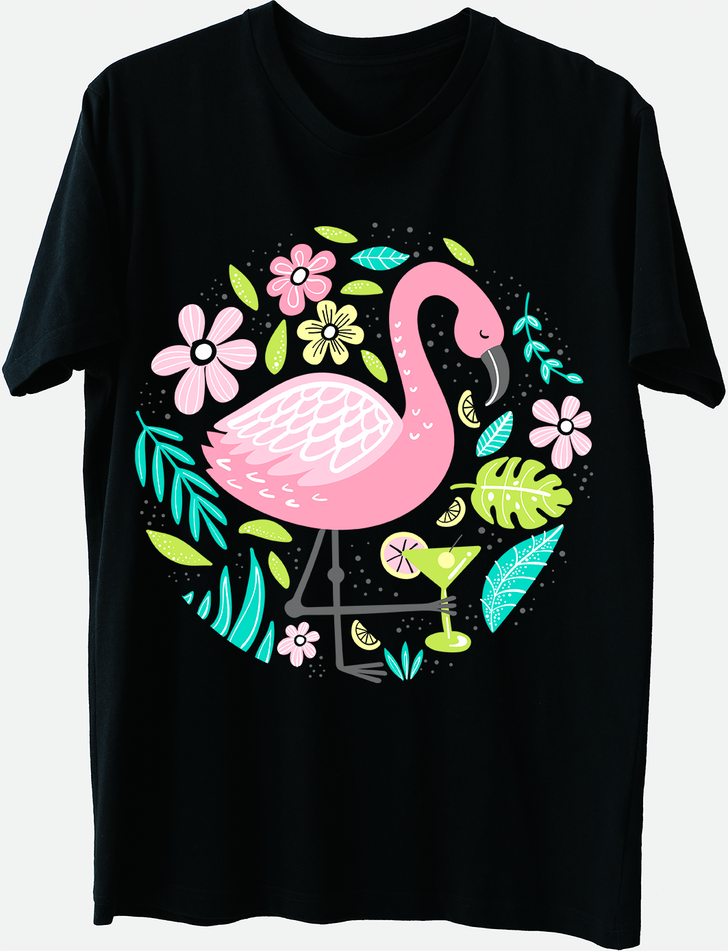 PLAYERA ESTAMPADA CUELLO REDONDO