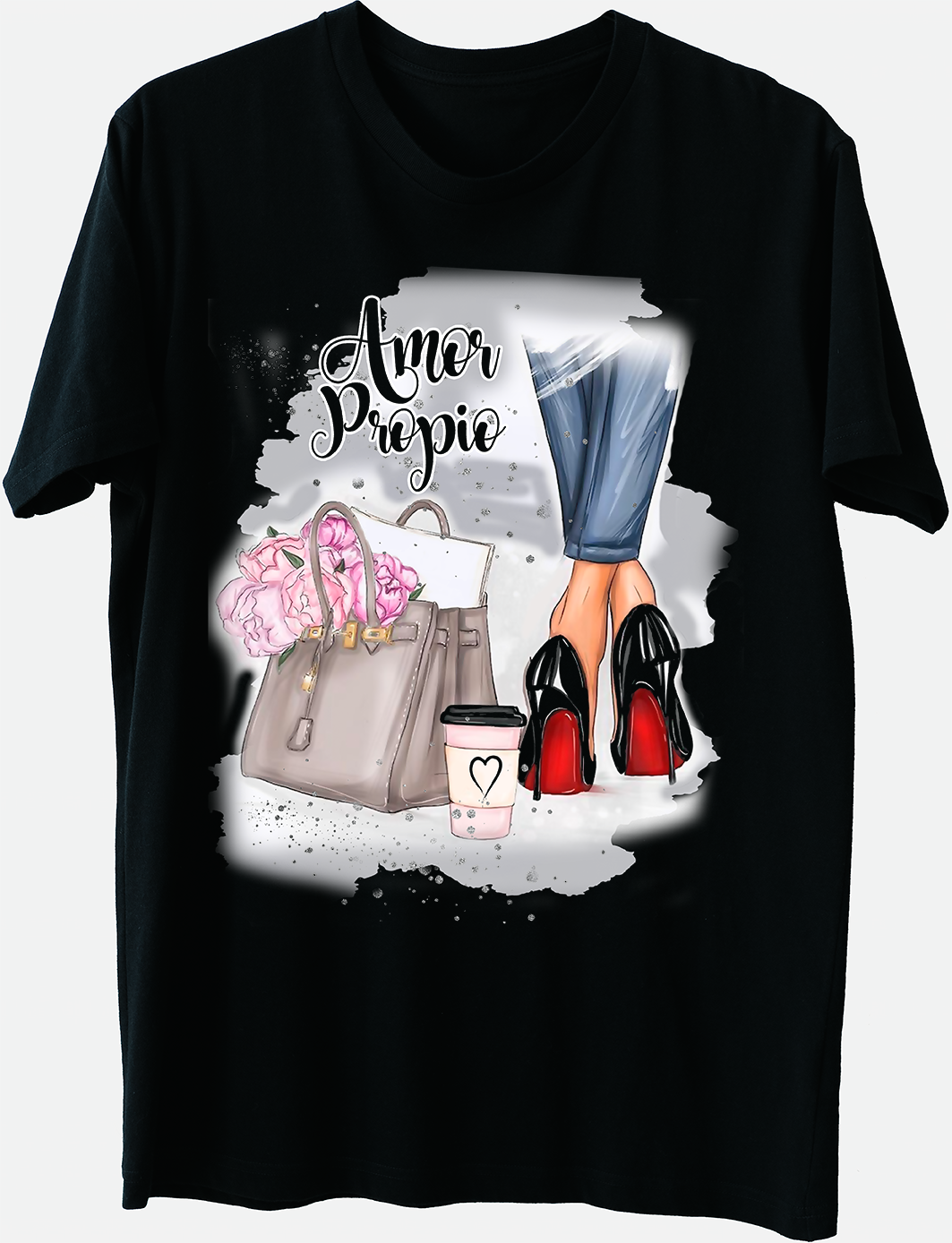 PLAYERA ESTAMPADA CUELLO REDONDO