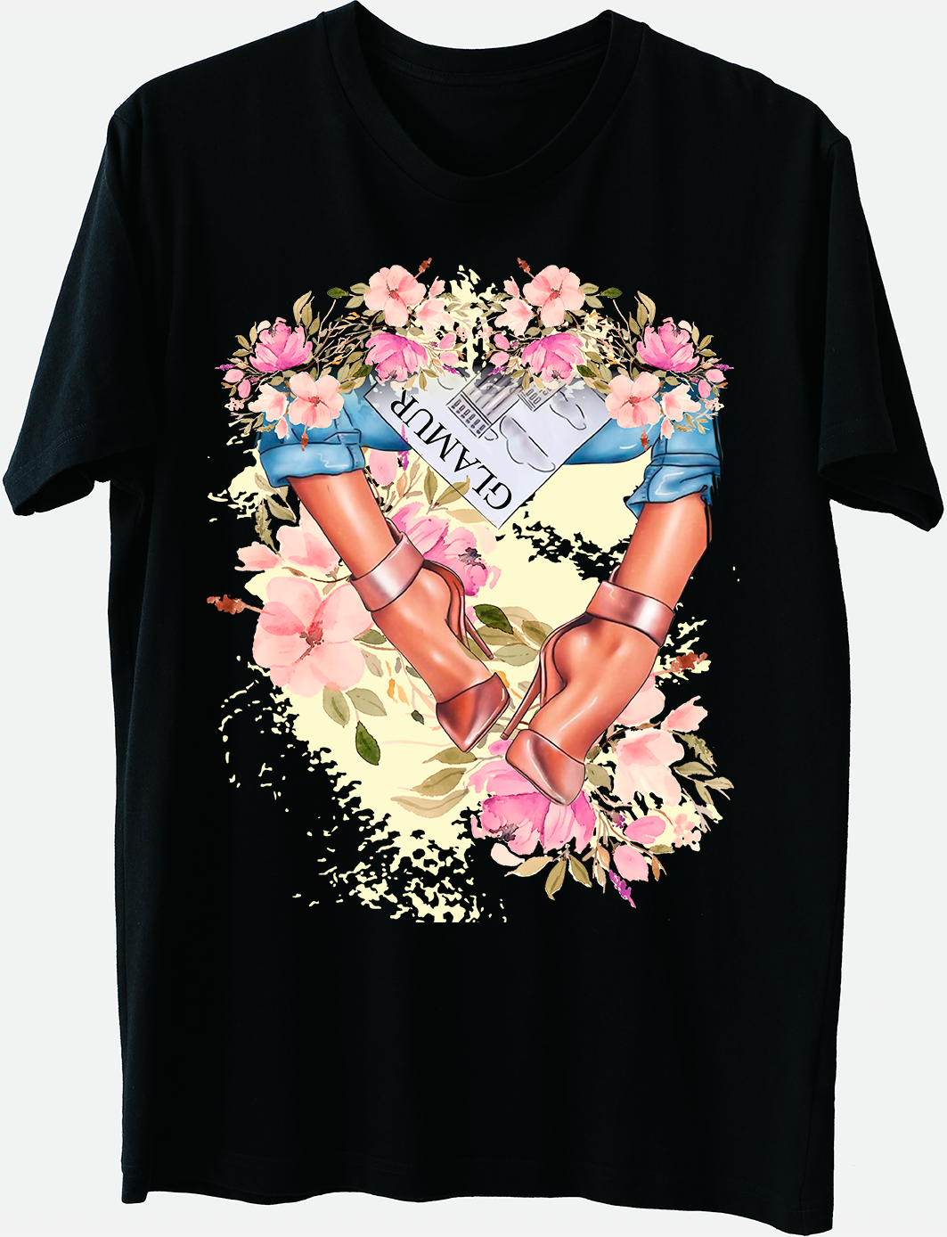 PLAYERA ESTAMPADA CUELLO REDONDO